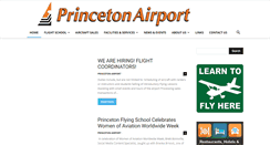 Desktop Screenshot of princetonairport.com